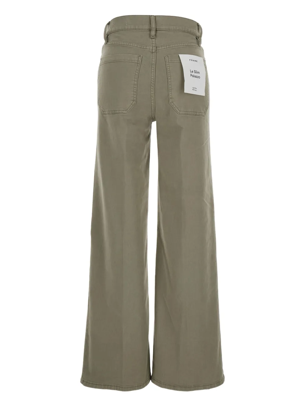 FRAME Slim-fit jeans Groen