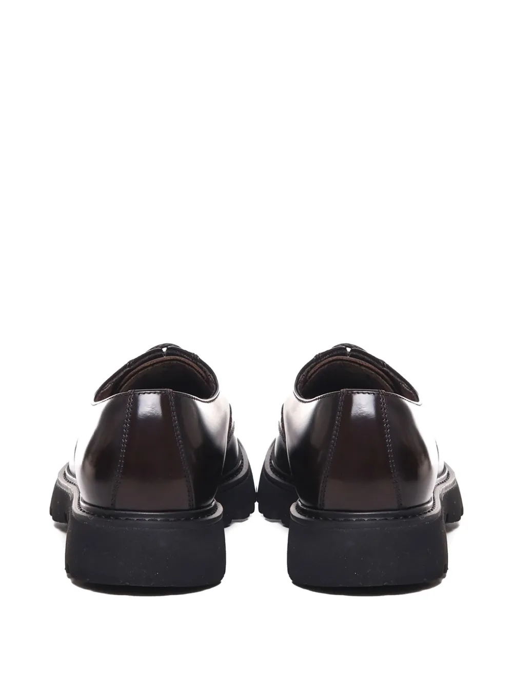 Doucal's lace-up derby shoes Brown