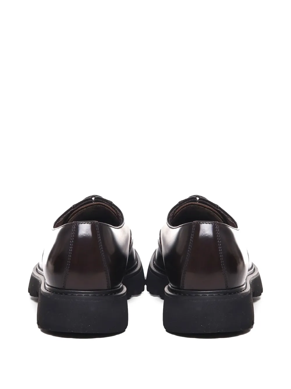 Doucal's lace-up derby shoes Brown