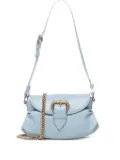 PINKO Jolene heart-shaped buckle mini bag - Blue