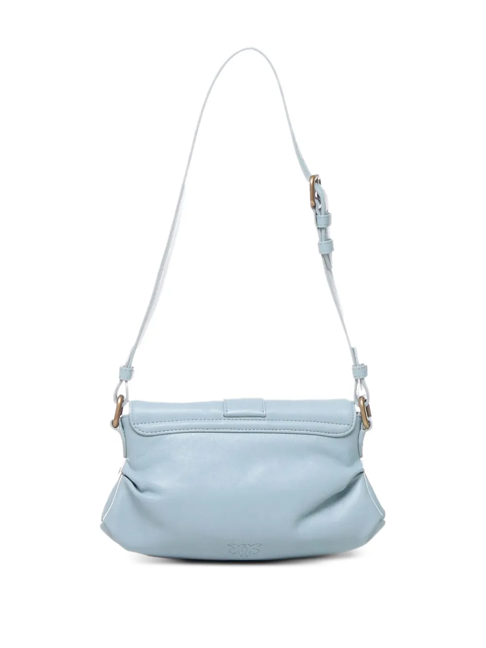 PINKO Jolene mini-tas met hartvormige gesp Blauw