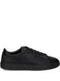BOSS patterned leather sneakers - Black