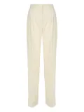 THE ANDAMANE pleated-front cuffed-hem trousers - Yellow