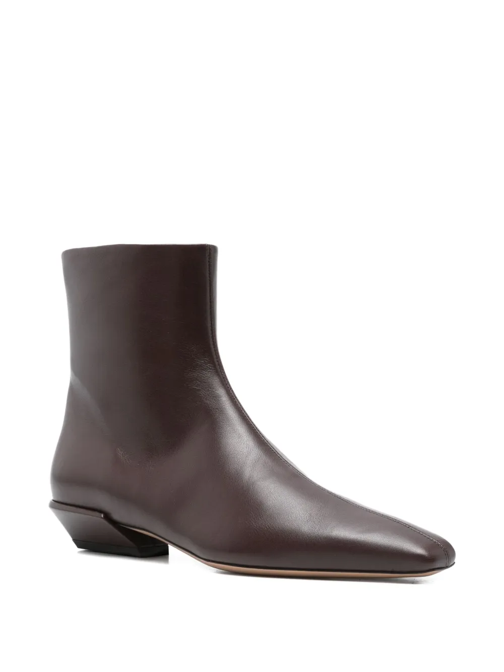 Paris Texas 30mm Bettina pointed-toe ankle boots Brown