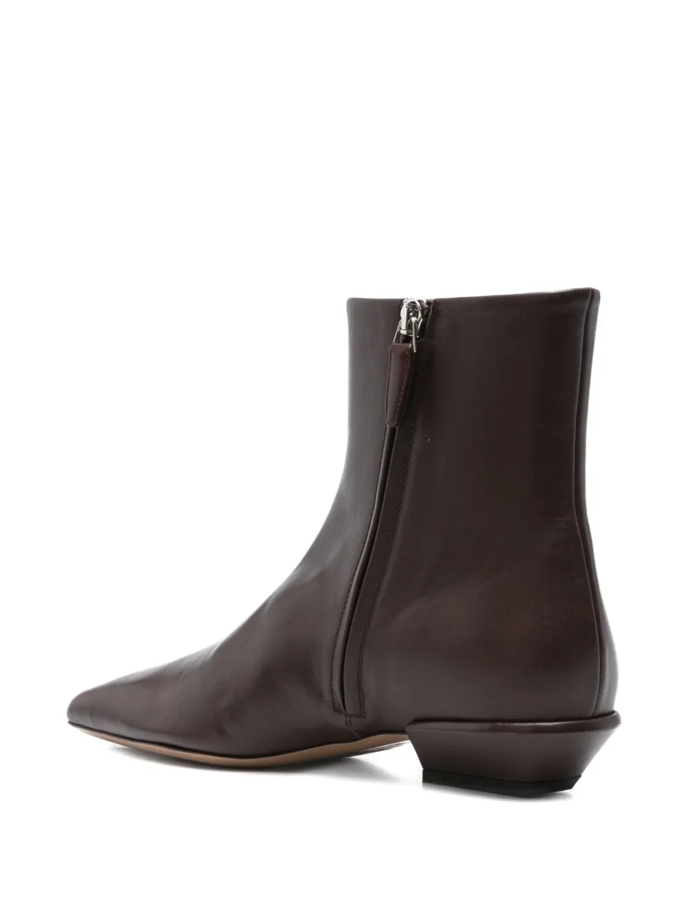 Paris Texas 30mm Bettina pointed-toe ankle boots Brown
