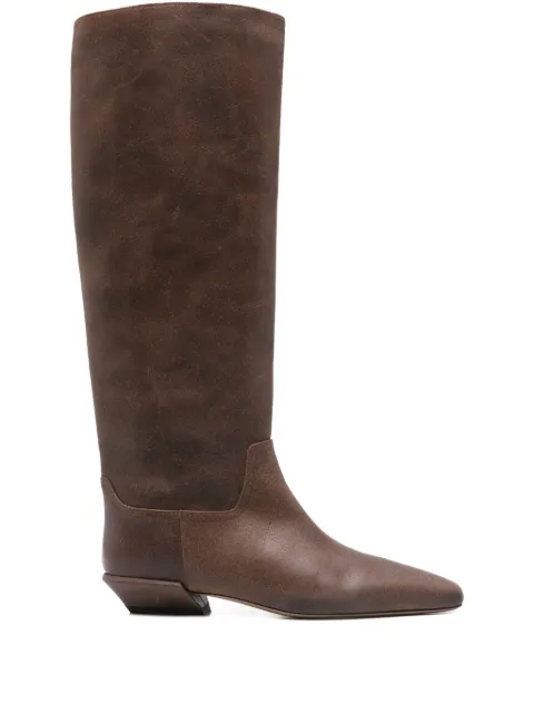 Paris Texas 30mm Bettina leather pointed-toe boots