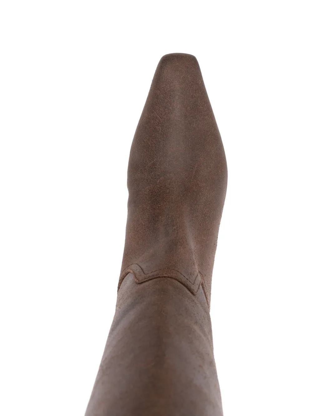 Paris Texas 30mm Bettina Leather Pointed-toe Boots In Brown