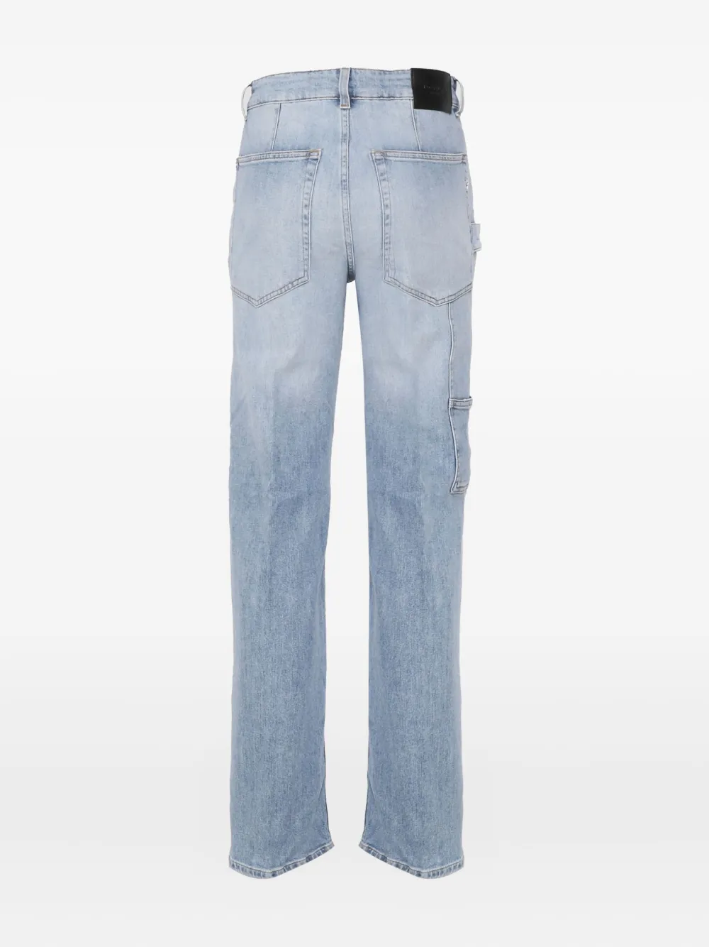 DONDUP Straight jeans met zakken Blauw