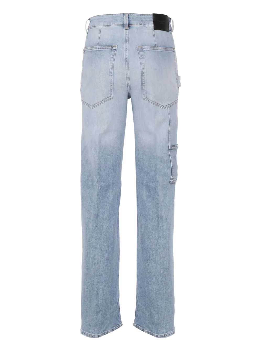 DONDUP Straight jeans met zakken Blauw