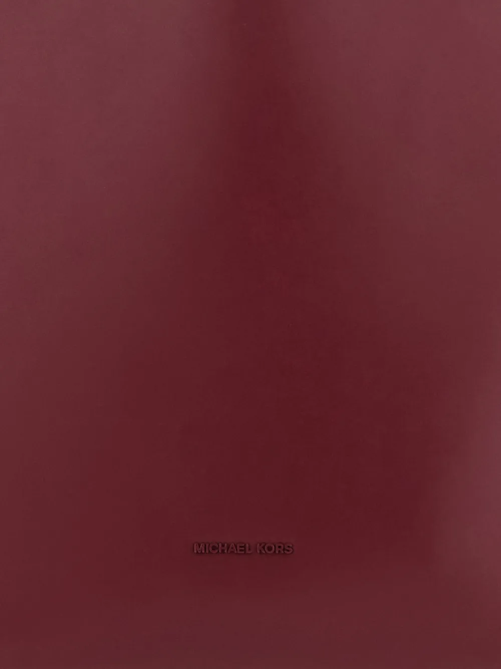 Michael Kors Jordi grote shopper met leren vlak Rood