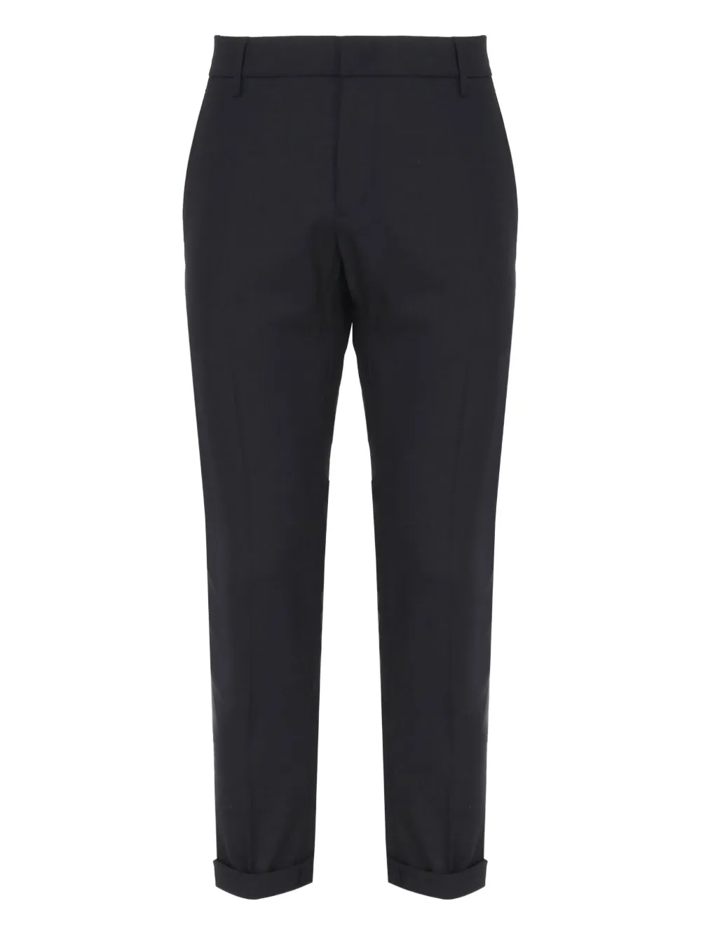 DONDUP Pantalon met paspelzak en manchetten Blauw