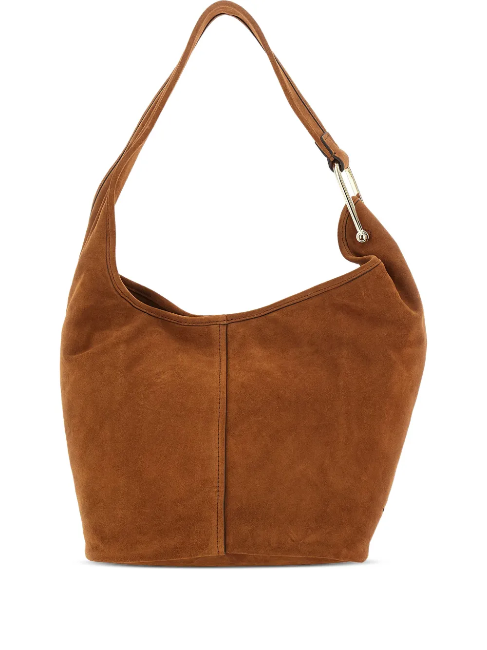 Michael Michael Kors Sony スエードショルダーバッグ M - ブラウン Michael Michael Kors Sony スエードショルダーバッグ M - ブラウン