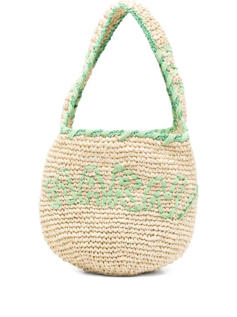 Marni small Nassa woven shoulder bag