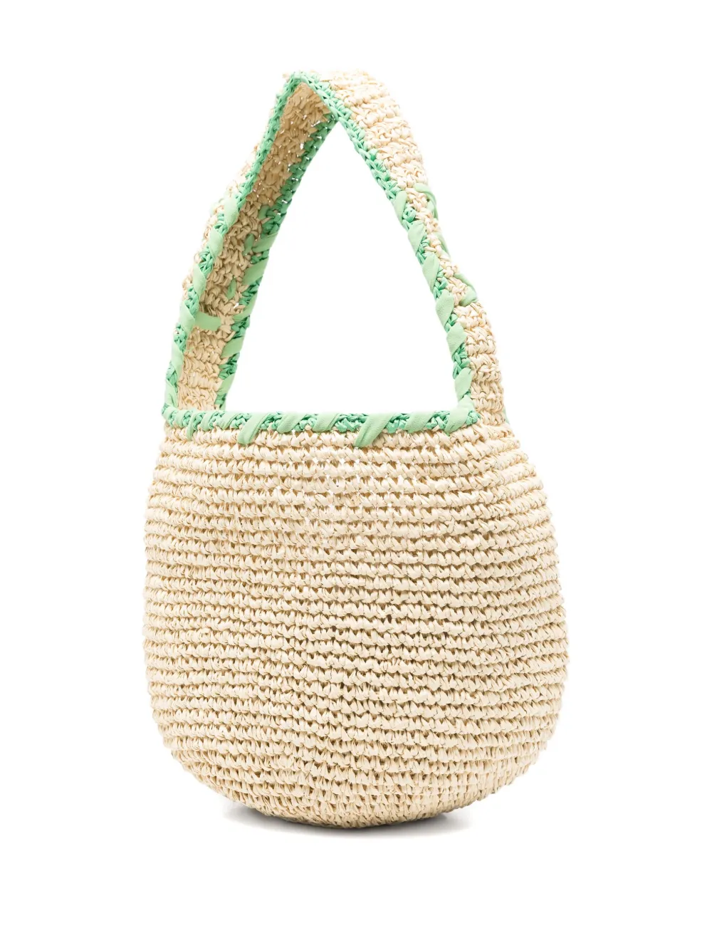 Marni small Nassa woven shoulder bag Beige