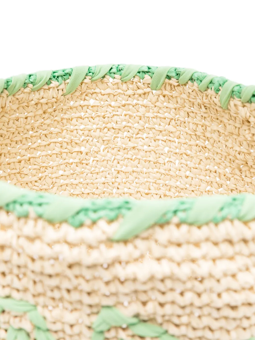 Marni small Nassa woven shoulder bag Beige