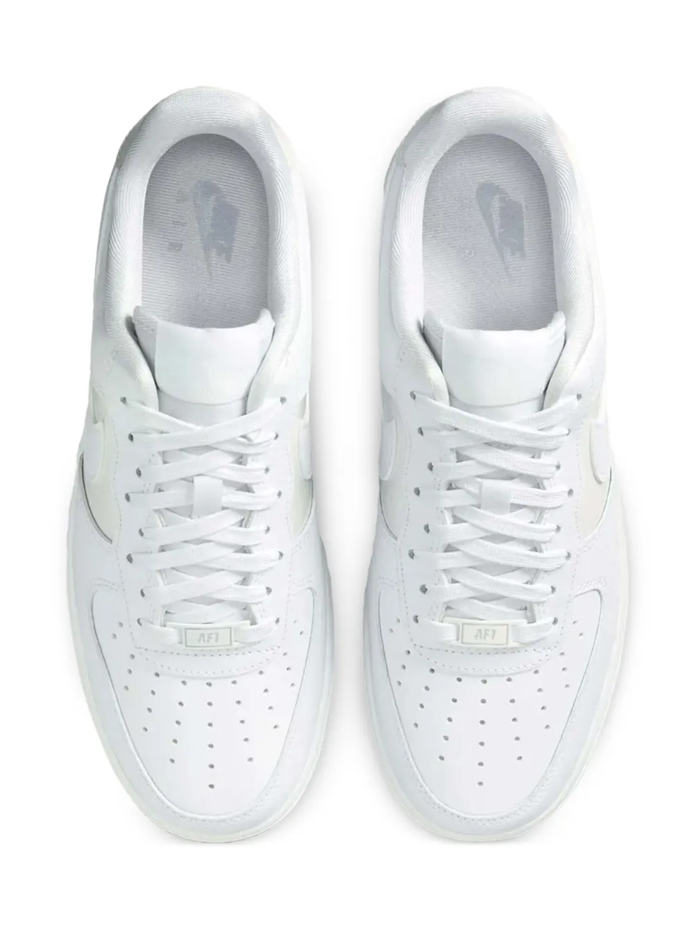 Nike Air Force 1 Leather Sneakers In White