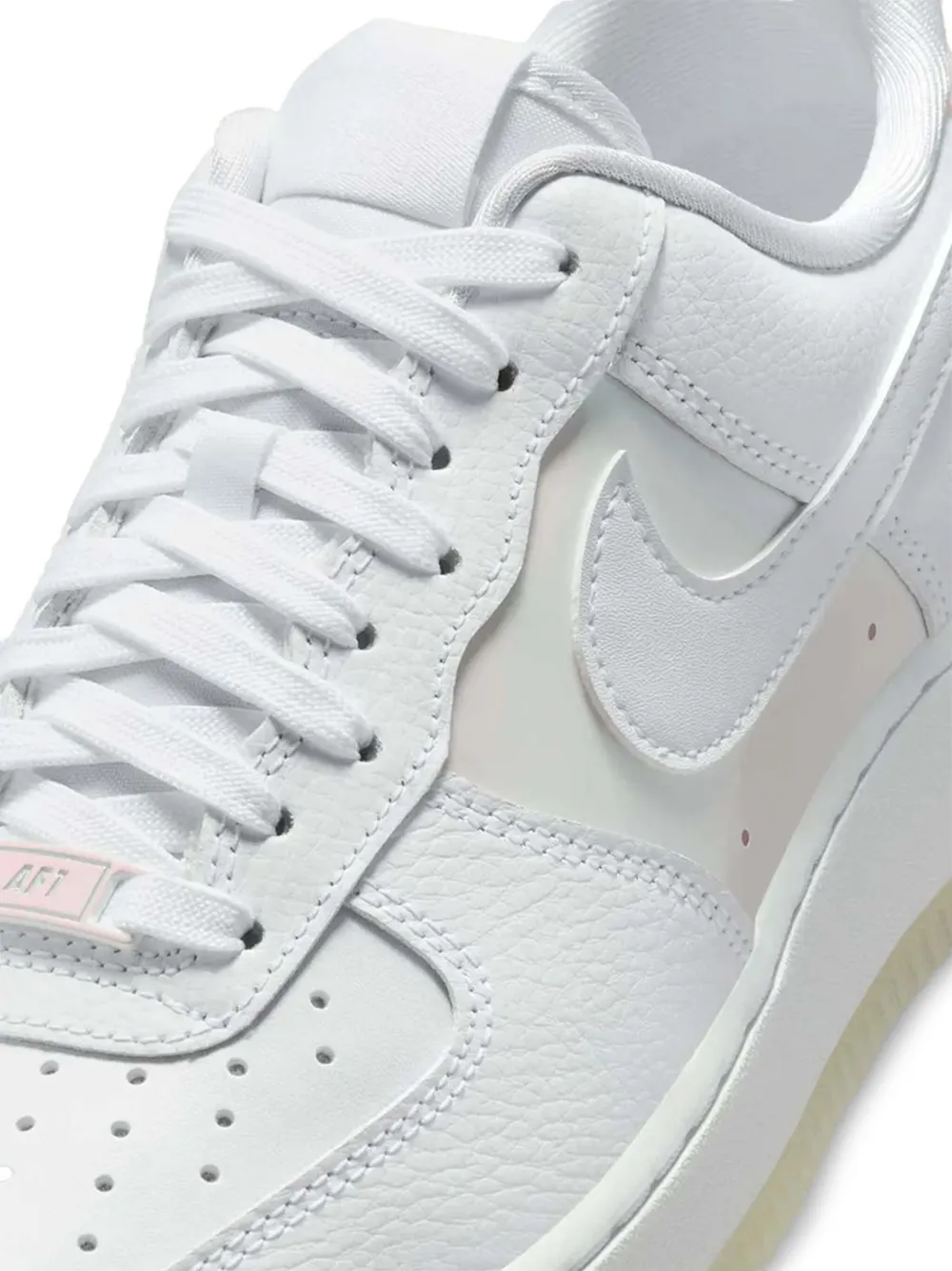 Nike Air Force 1 Leather Sneakers In White