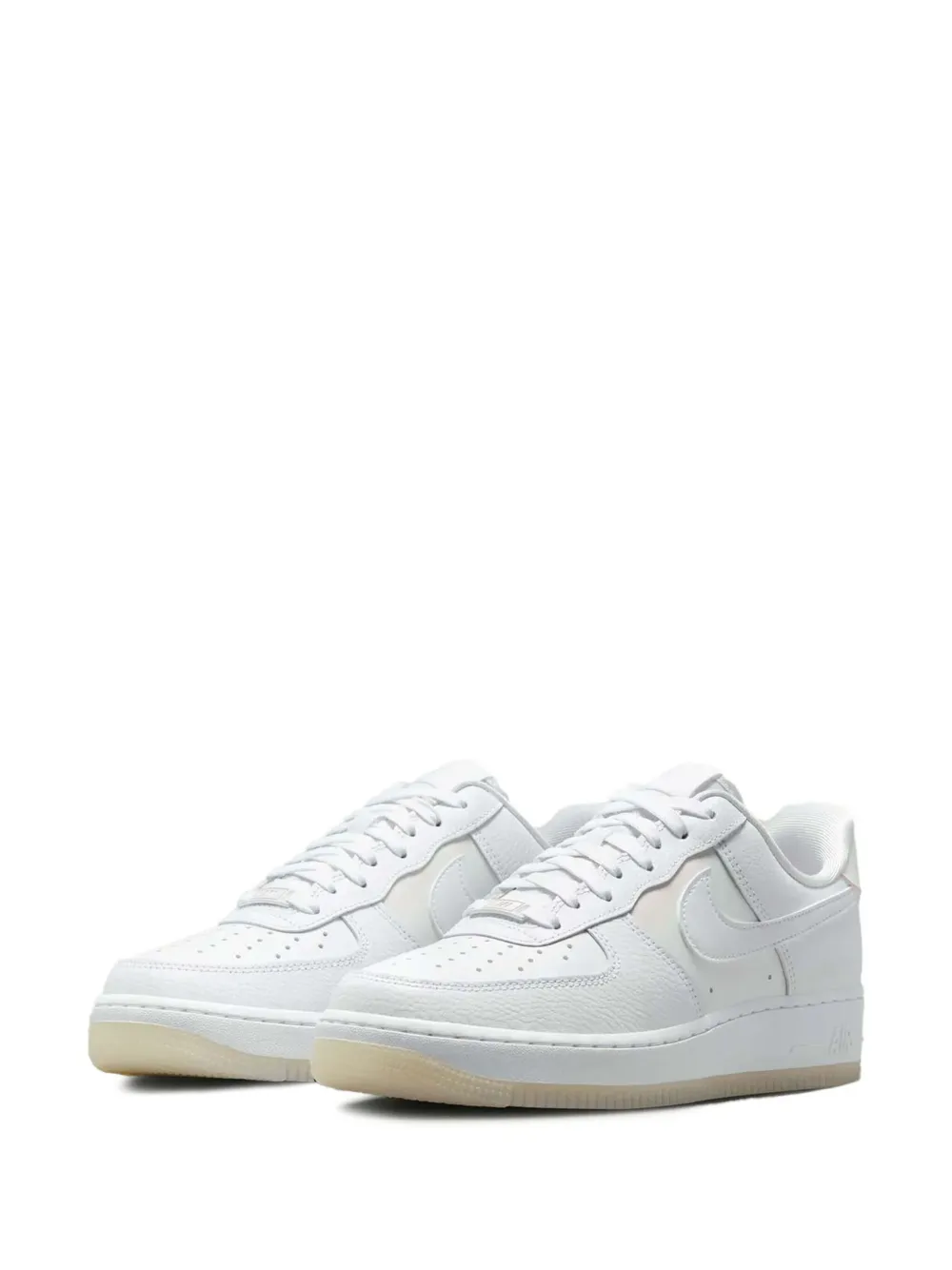Nike Air Force 1 Leather Sneakers In White