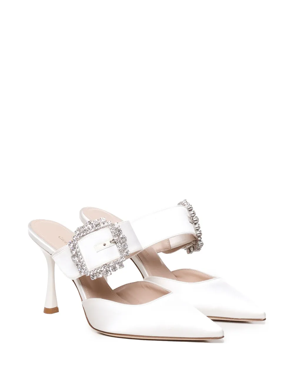 Giuliano Galiano 70mm Alena pumps White