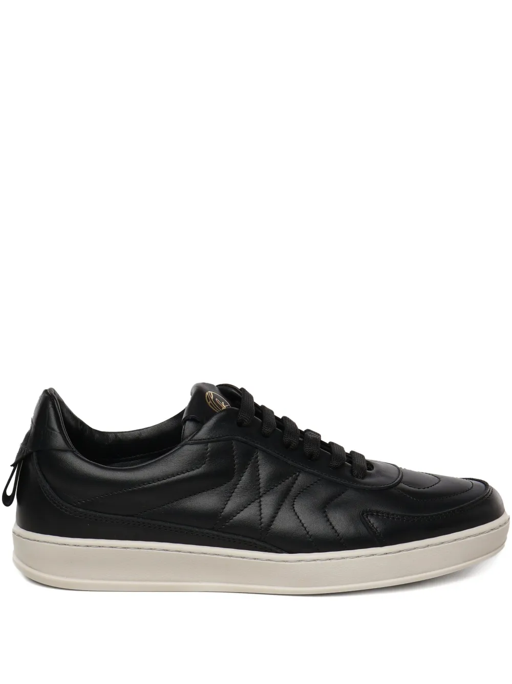 Giuliano Galiano Dynasty quilted lace-up sneakers Black