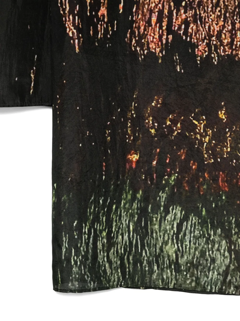 YAVI firework-print silk scarf | Women | Image 2