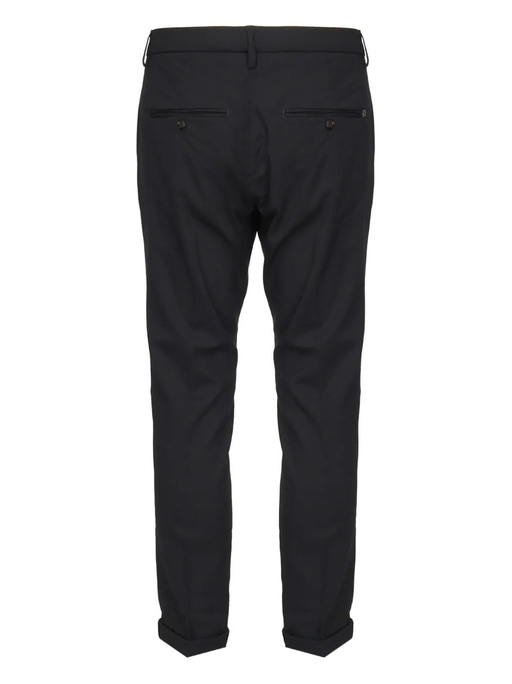 DONDUP Broek met paspelzak Zwart
