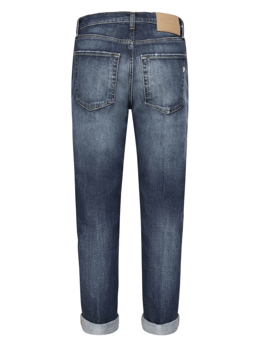DONDUP Gerafelde jeans met vijf zakken - Blauw