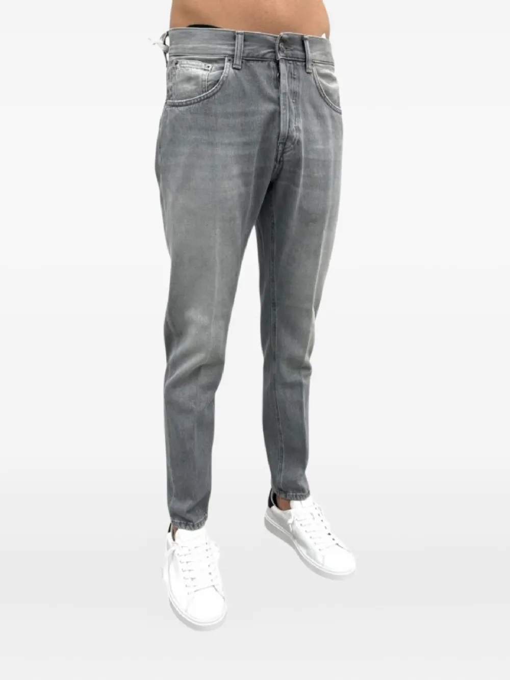 DONDUP Jeans met vijf zakken - Grijs