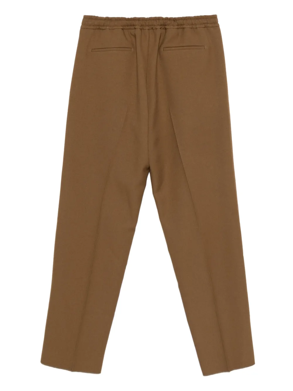 Valentino Garavani Broek met trekkoordtaille - Bruin