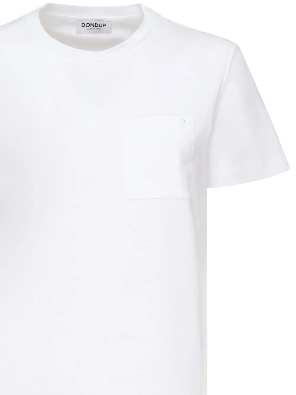 DONDUP embroidered-logo T-shirt Wit