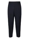 BE ABLE pleated virgin-wool trousers - Blue