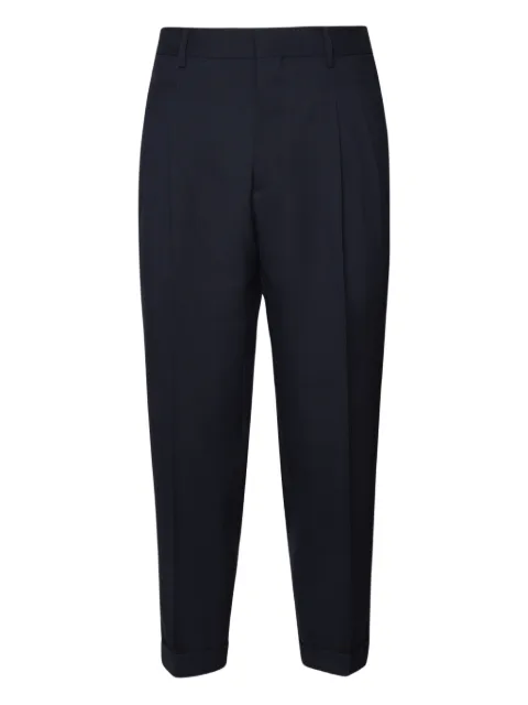 BE ABLE pleated virgin-wool trousers