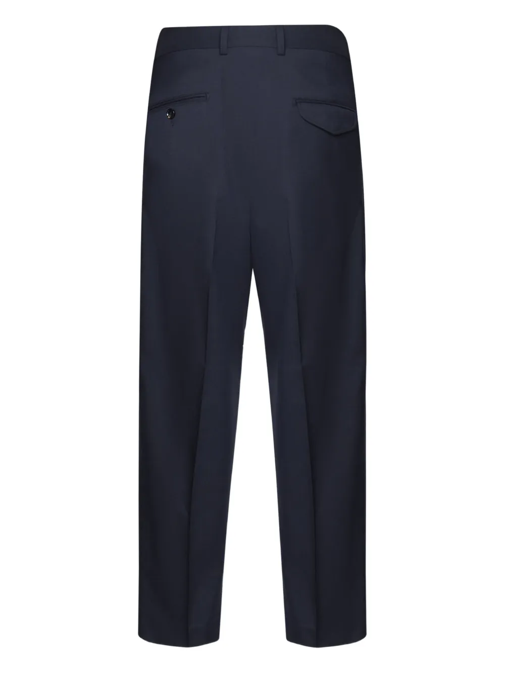 BE ABLE Broek met geplooide voorkant Blauw