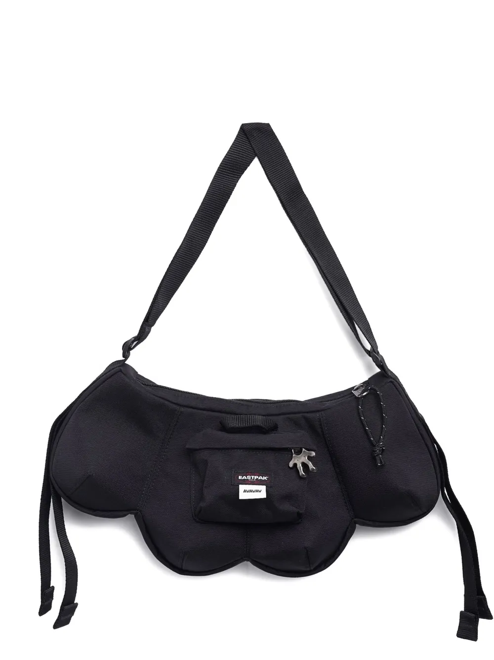 Eastpak X Avavav Cloud-shaped Shoulder Bag In Black