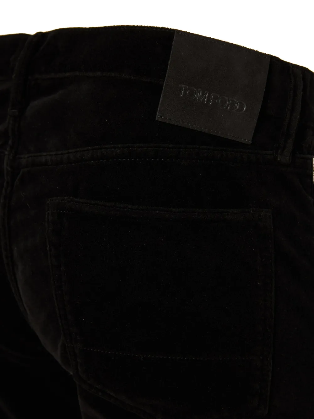 Tom Ford Straight-leg Trousers In Black