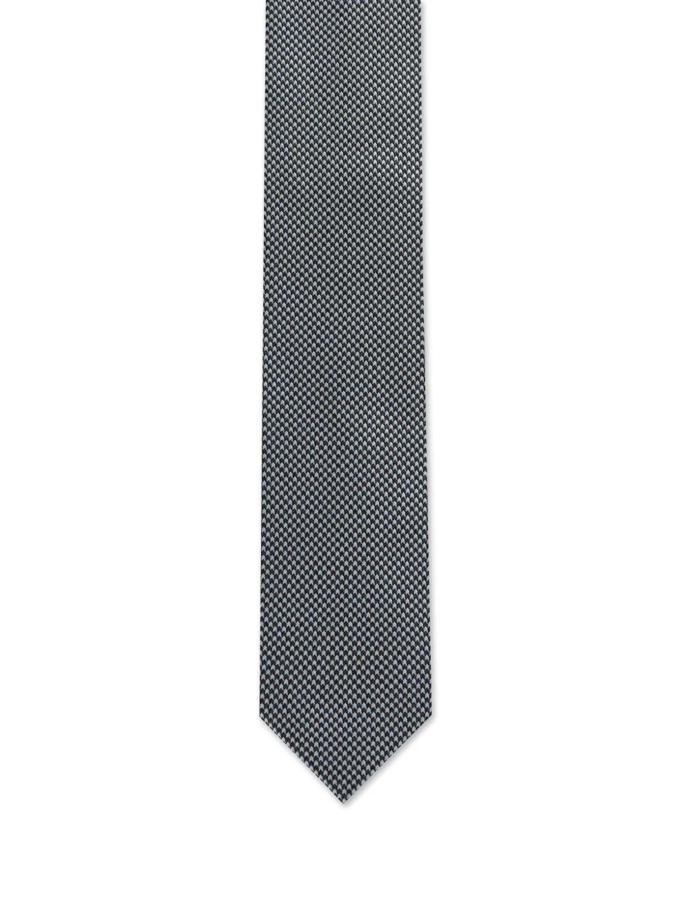 geometric-pattern tie