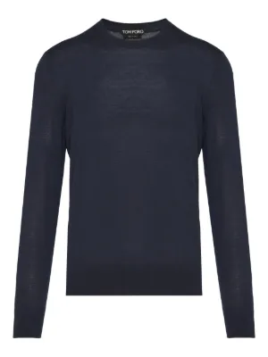 Saint Laurent ロゴ スウェットシャツ | ブルー | FARFETCH JP