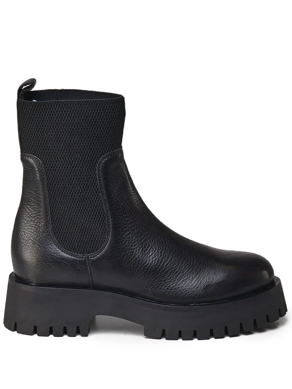 Carmens elastic-panel boots Black