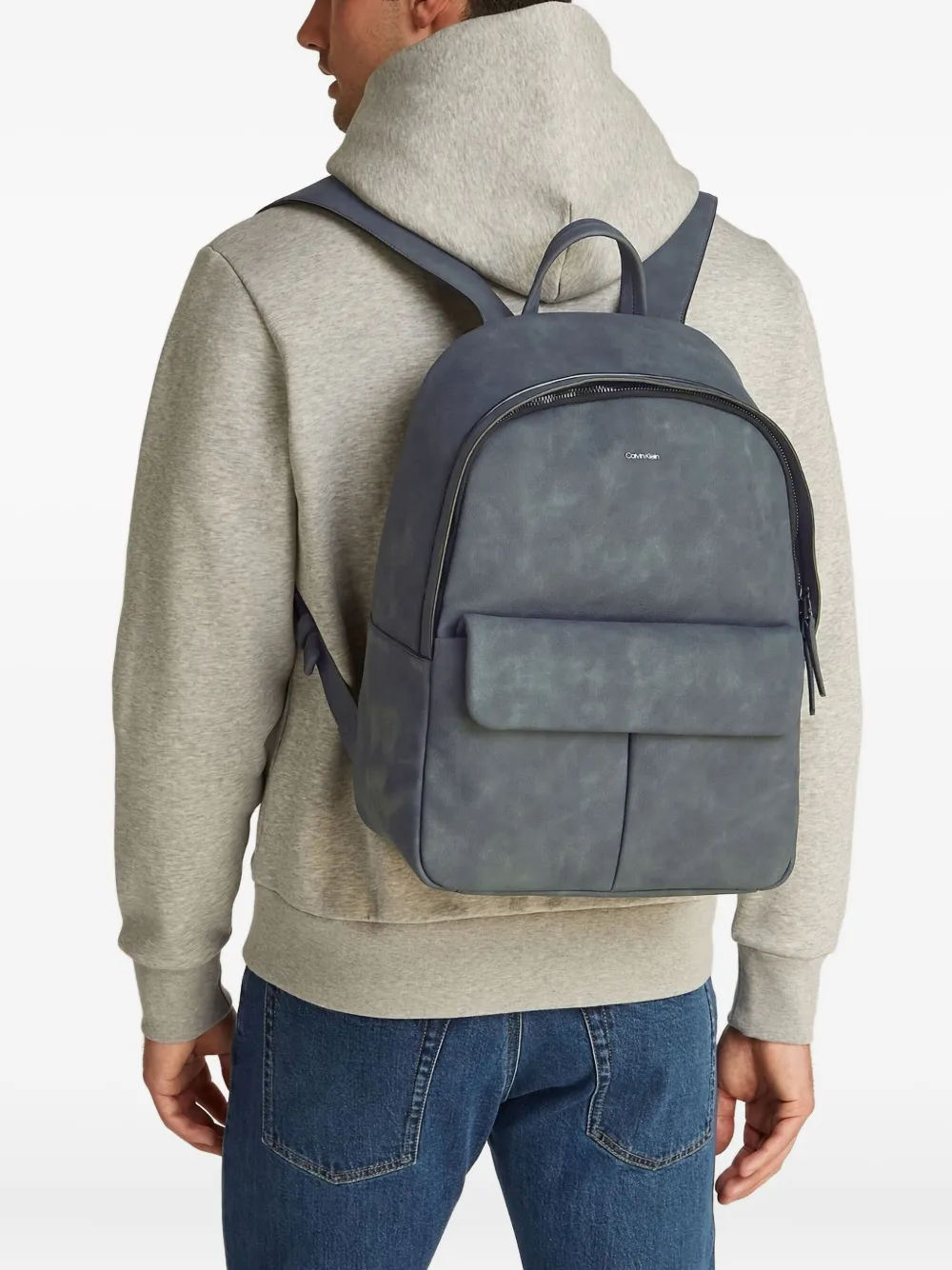 Calvin Klein Rugzak met klepzak Grijs