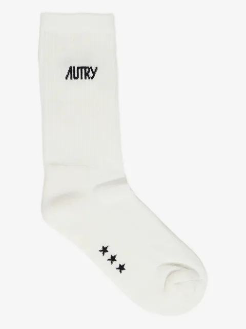 Autry calcetines con logo bordado