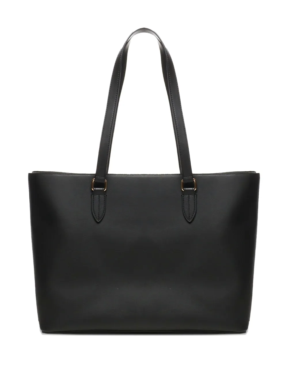 Love Moschino Schoudertas met logo-reliëf Zwart