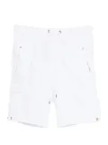 James Perse poplin cargo shorts - White