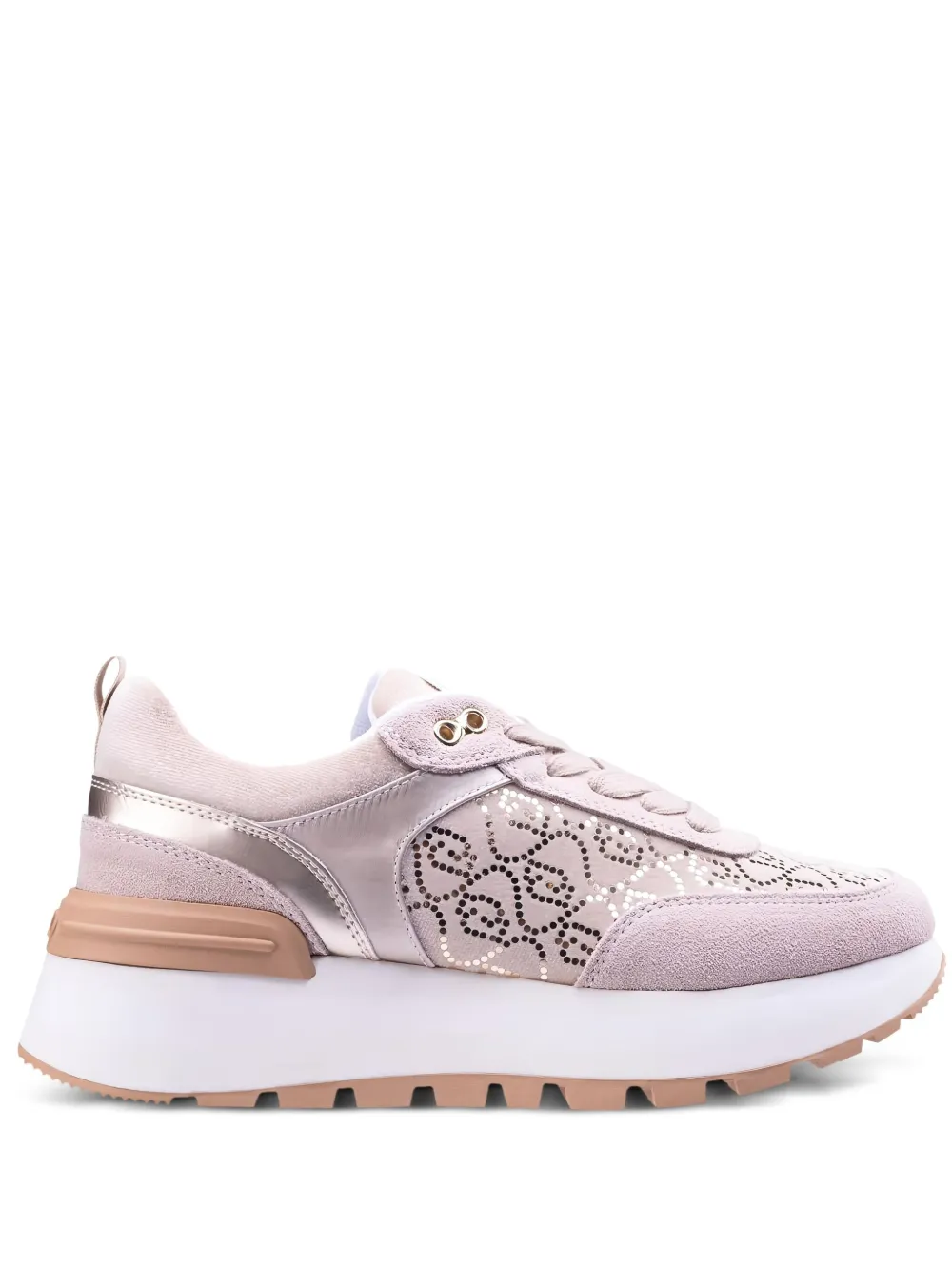 LIU JO embellished platform sneakers Pink