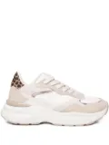 Crime London leopard-print panel trainers - Neutrals