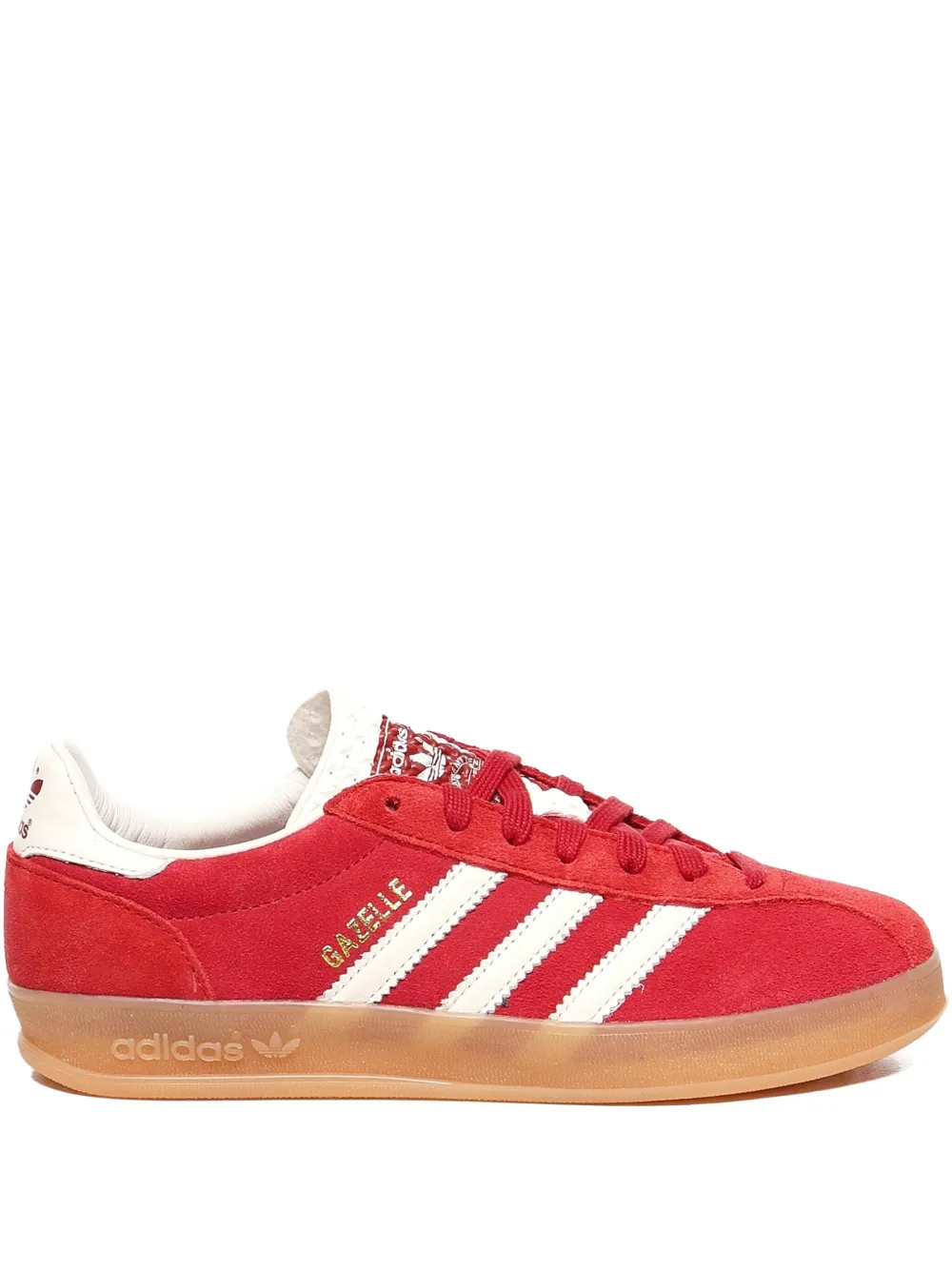 Adidas Originals Gazelle Indoor suede trainers Red