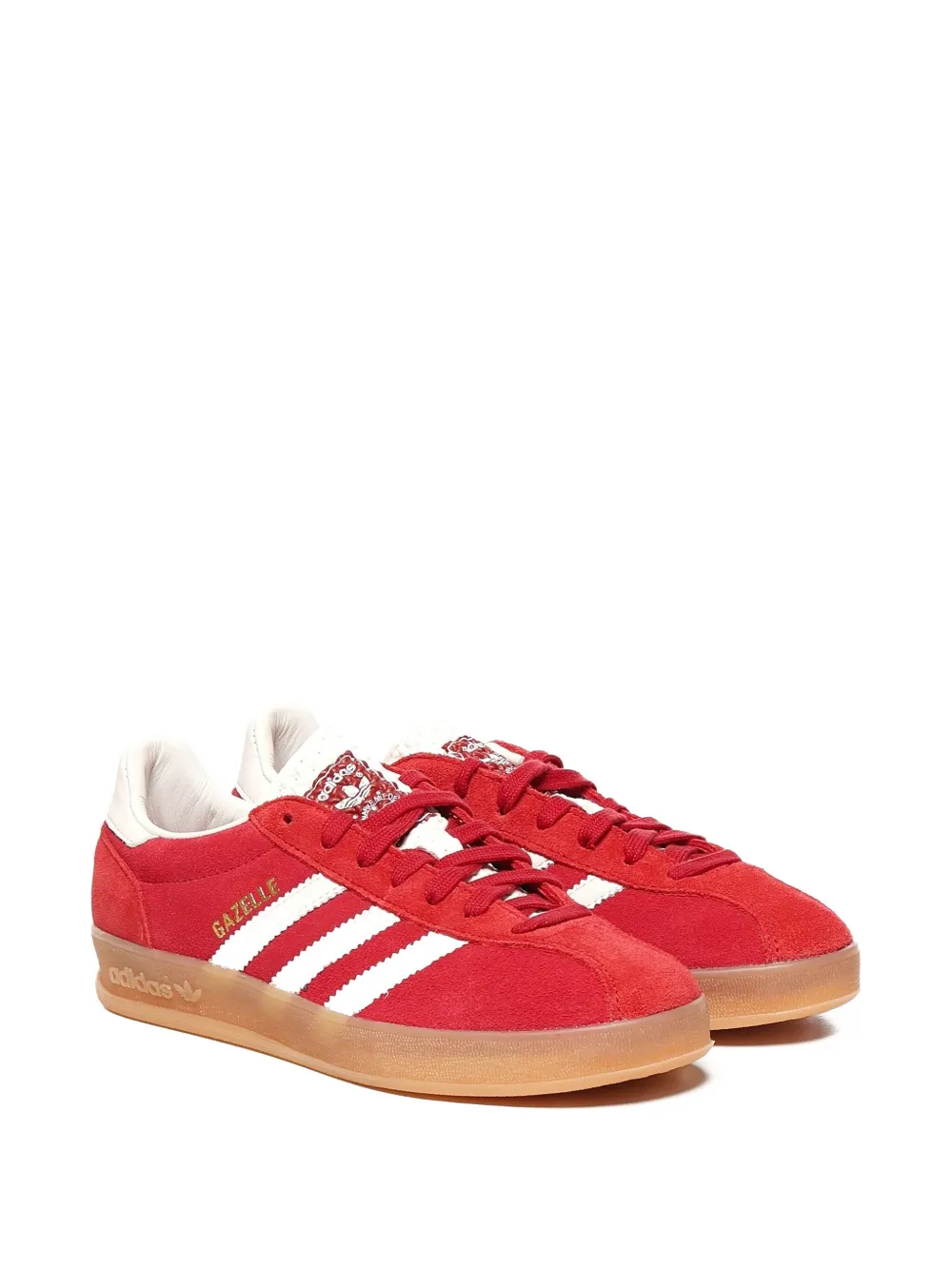 adidas Originals Gazelle Indoor suede trainers Red