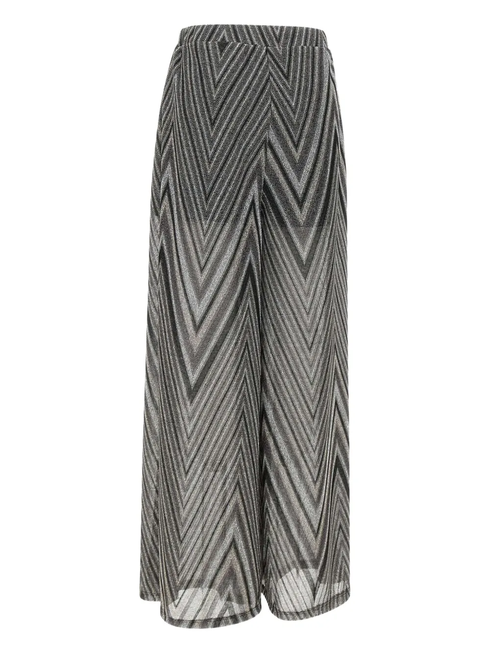 kaos Broek met geometrisch patroon Zwart