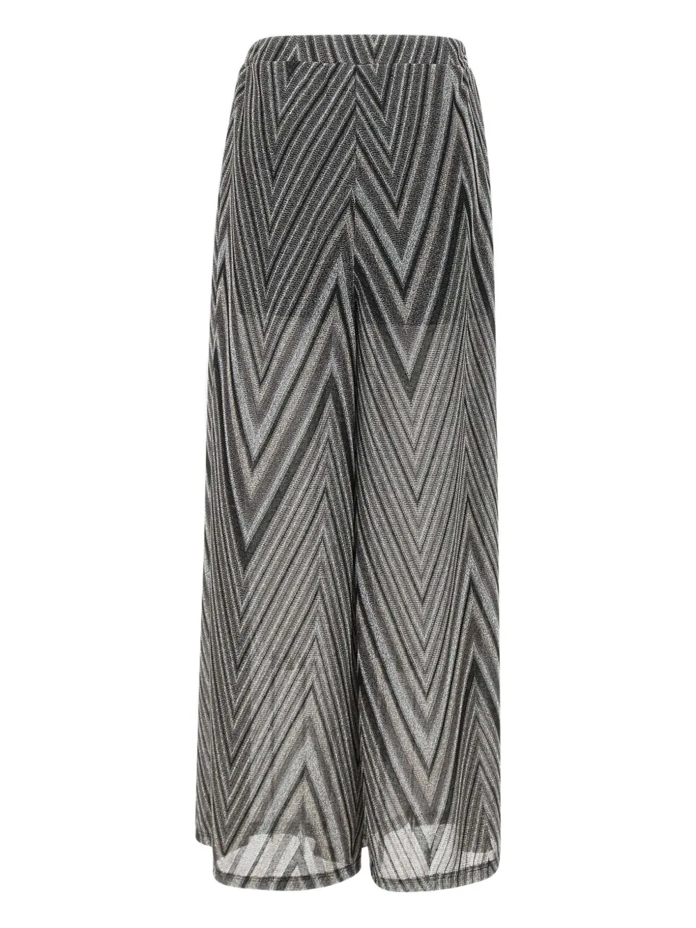 kaos Broek met geometrisch patroon Zwart