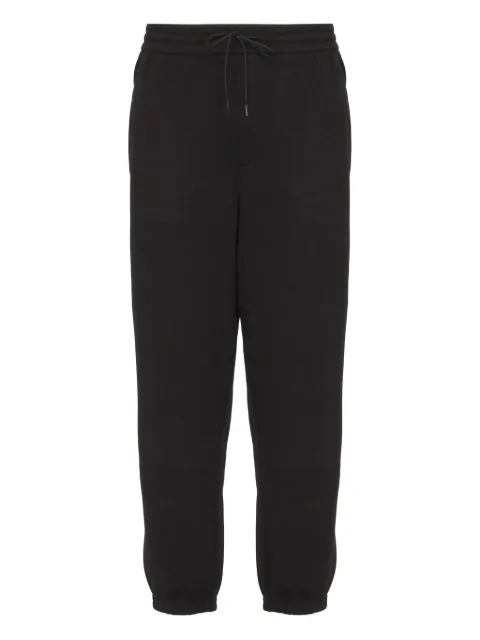 Emporio Armani elasticated-waistband cuffed track pants