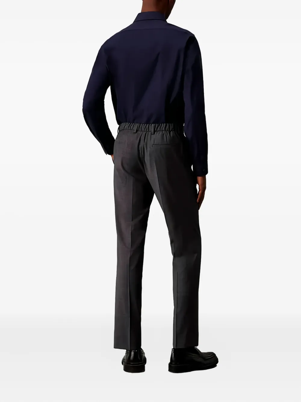 Calvin Klein Long-sleeve Button-down Shirt In Multi